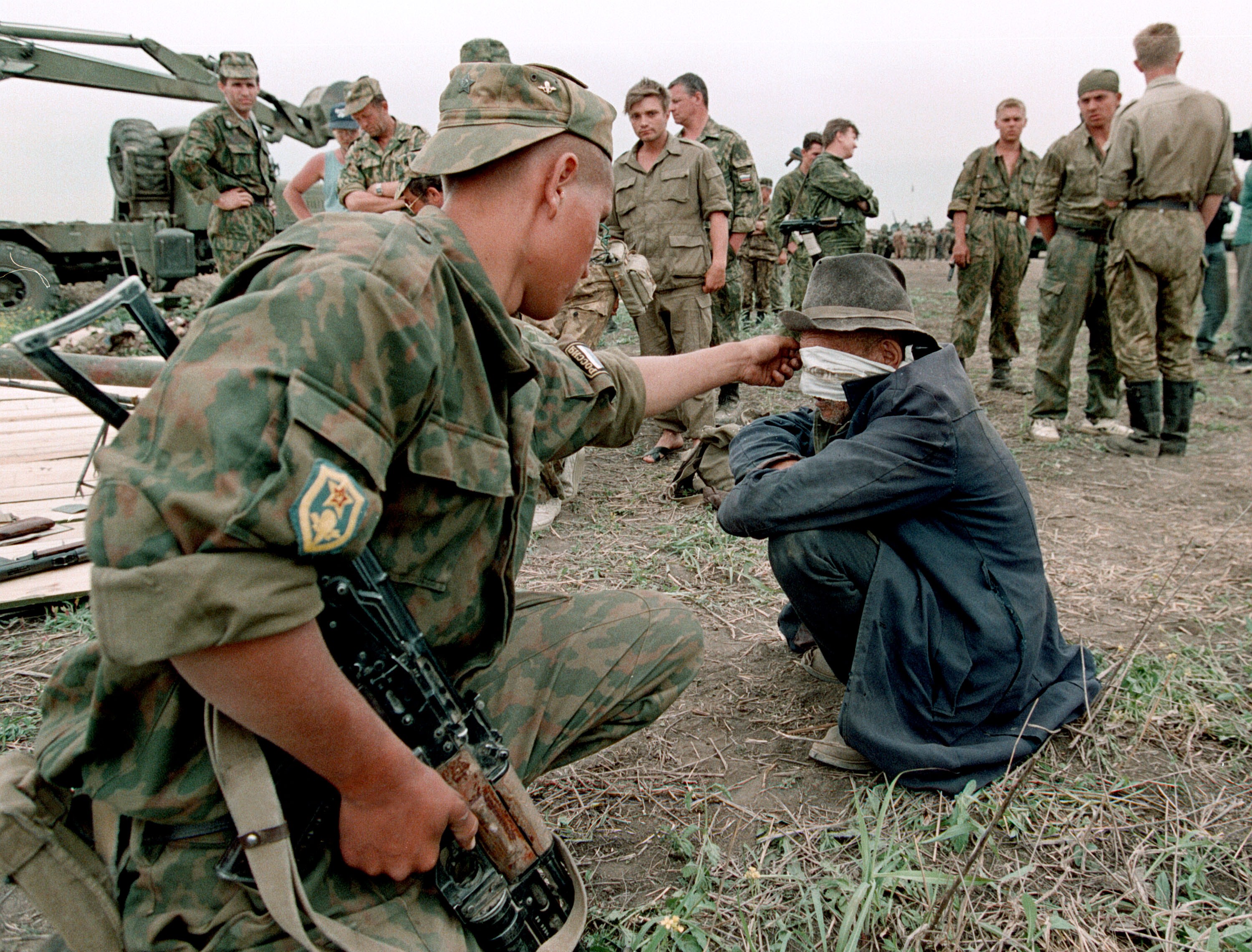 Рота сдалась в плен. Первая Чеченская кампания 1994-1996.