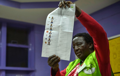 Kenyan Electoral Official
