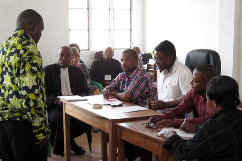 Mock Trial (DRC training, Jan 2012)
