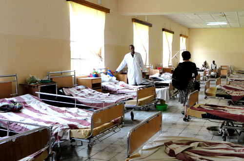 Ward at Panzi Hospital, DRC