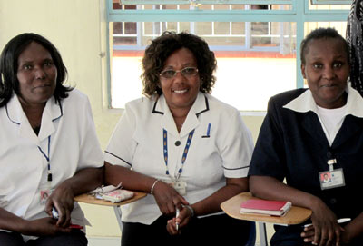 Three SAFE nurses